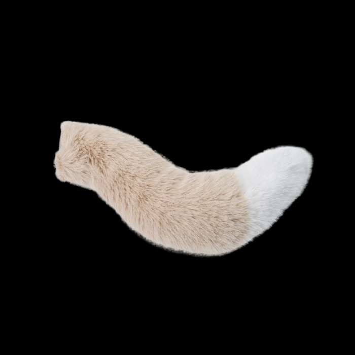 Apricot Fox Movable Fursuit Tail thumbnail 3