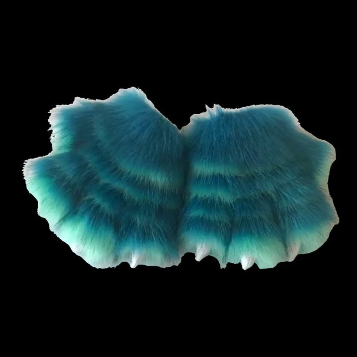 Aqua Mist Clawed Fursuit Paws Set thumbnail 1