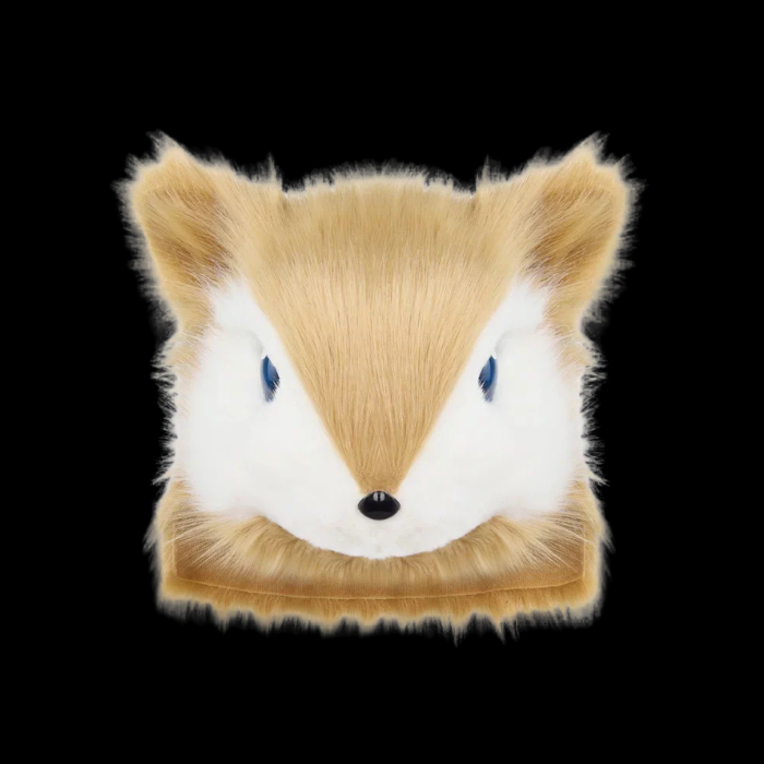 Arctic Badger Fursuit Head thumbnail 3