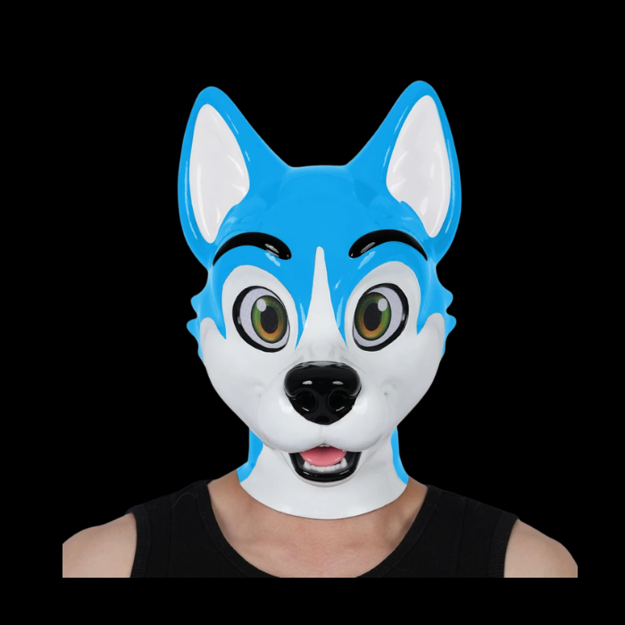 Arctic Husky Silicone Fursuit Head thumbnail 7