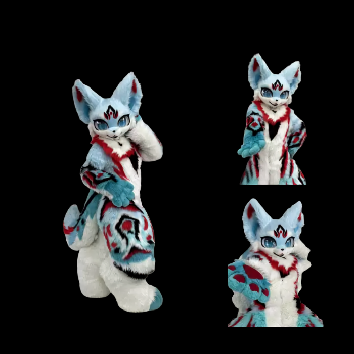 Arctic Snowdrift Wolf Fullsuit