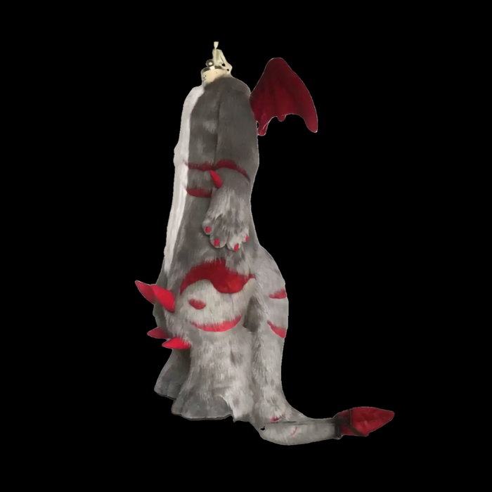 Ashen Ember Kemono Dragon Fullsuit thumbnail 3