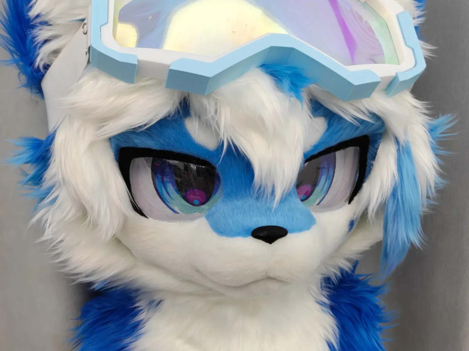 Aurora Goggle Kemono Fursuit Head thumbnail 6