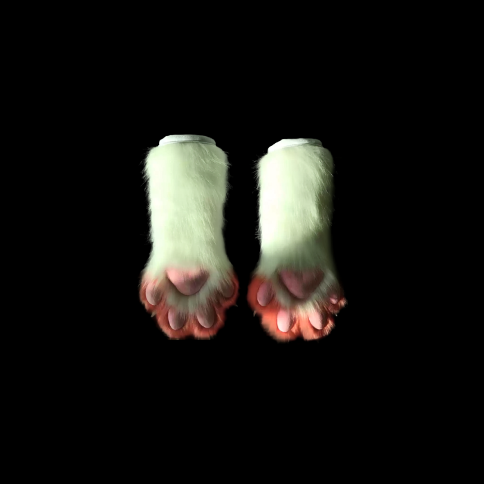 Blushclaw Sculpted-Claw Fursuit Paws thumbnail 3