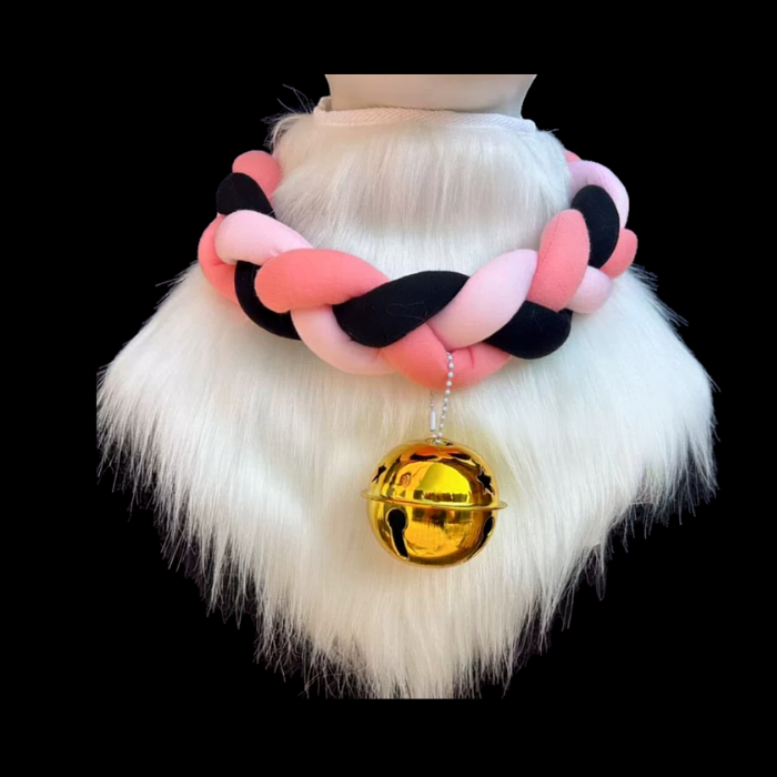 Braided Kemono Jingle Collar thumbnail 1