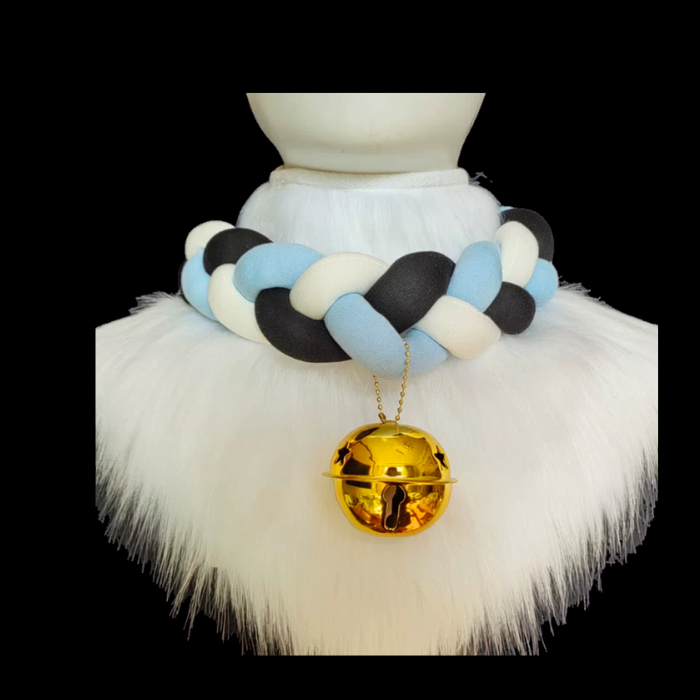 Braided Kemono Jingle Collar thumbnail 3