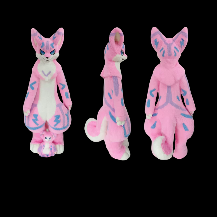 Candywave Pink Fox Fullsuit thumbnail 1