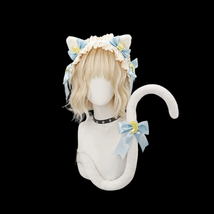 Celestial Star Cat Ear & Tail Cosplay Bundle thumbnail 3