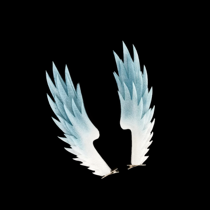 Celestial Wing Ear Feather Clips thumbnail 2