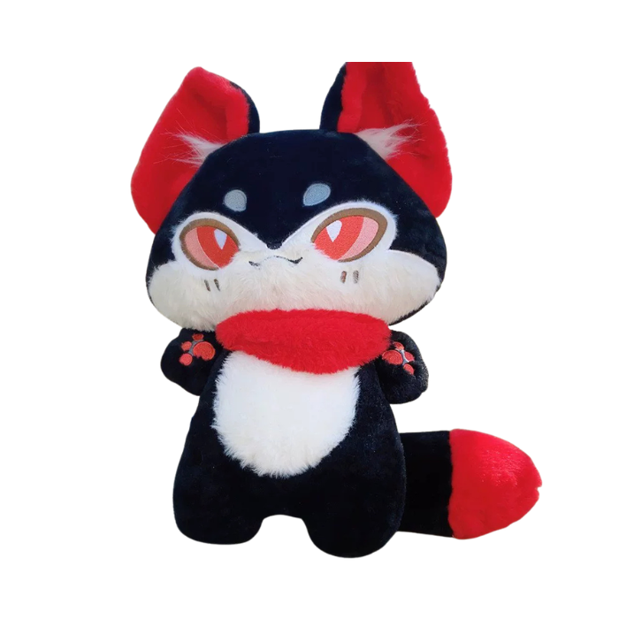 Chibi Wolf-Fox Plush