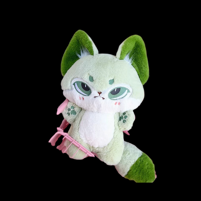 Chibi Wolf-Fox Plush thumbnail 2