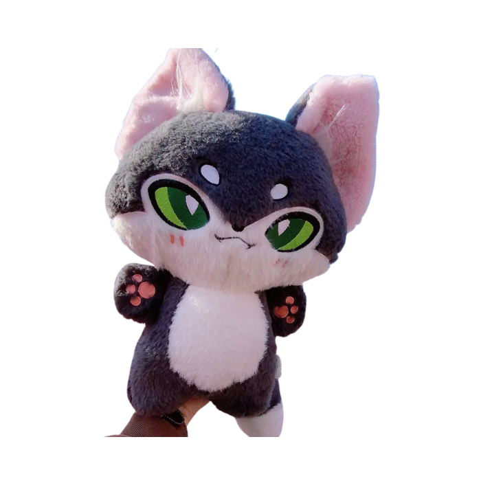 Chibi Wolf-Fox Plush thumbnail 3