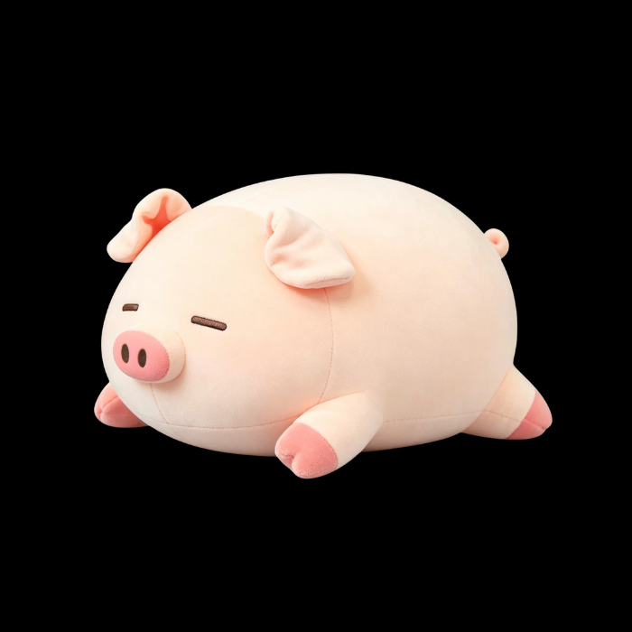Chubby Pig Plush Cushion thumbnail 2