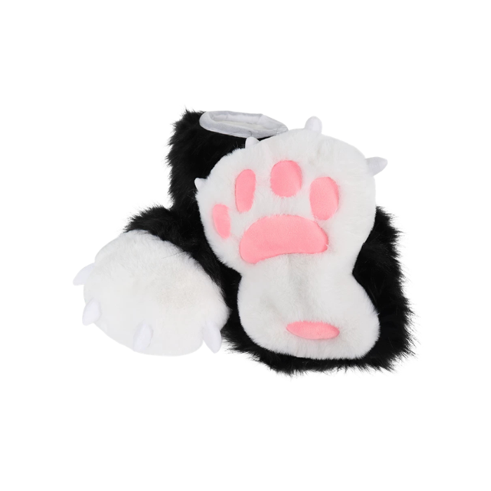 Classic Plush Fursuit Paw Feet Slippers