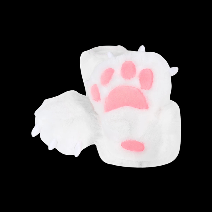 Classic Plush Fursuit Paw Feet Slippers thumbnail 5