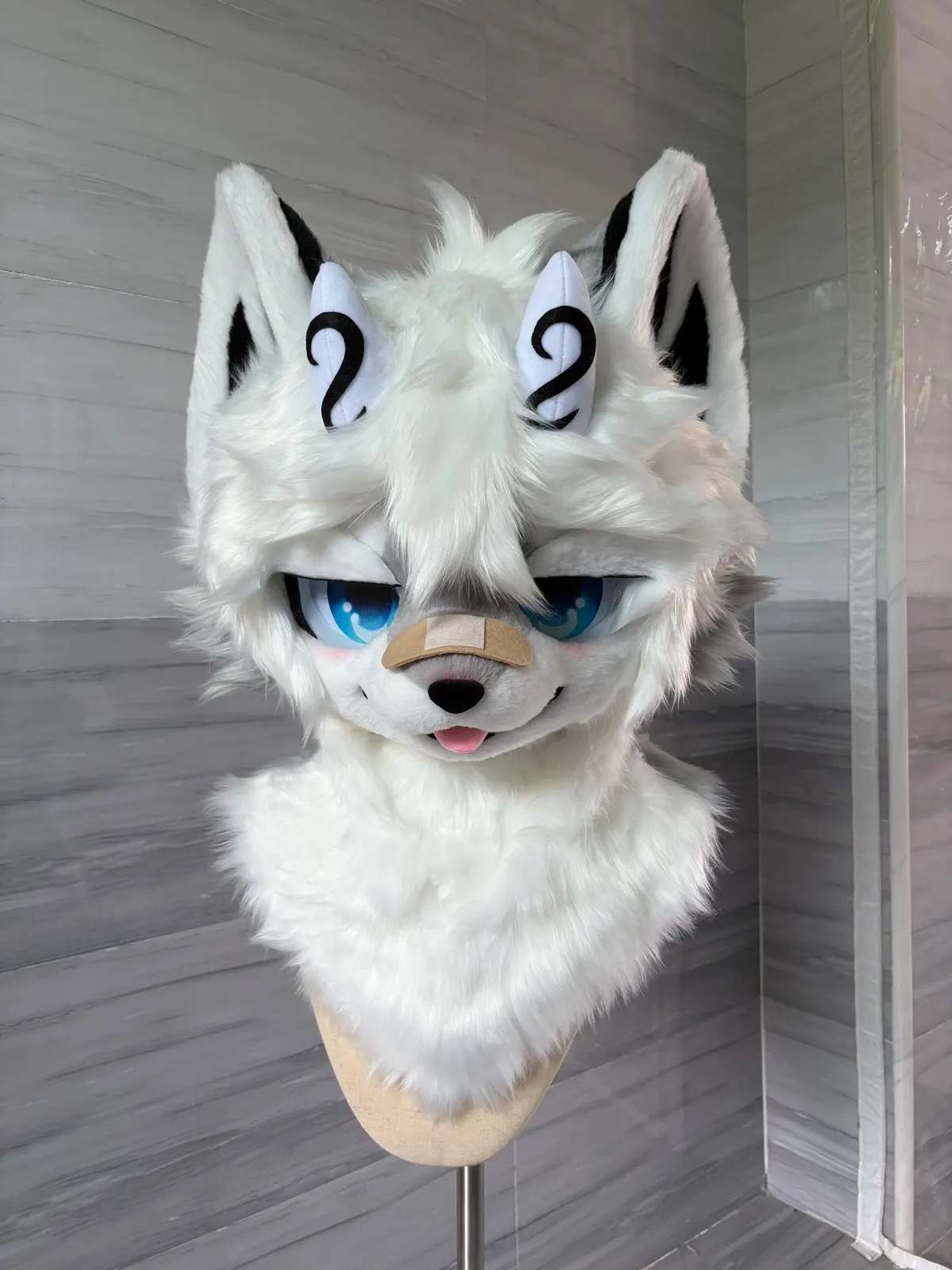 Cloud Swirl Kemono Fursuit Head thumbnail 1
