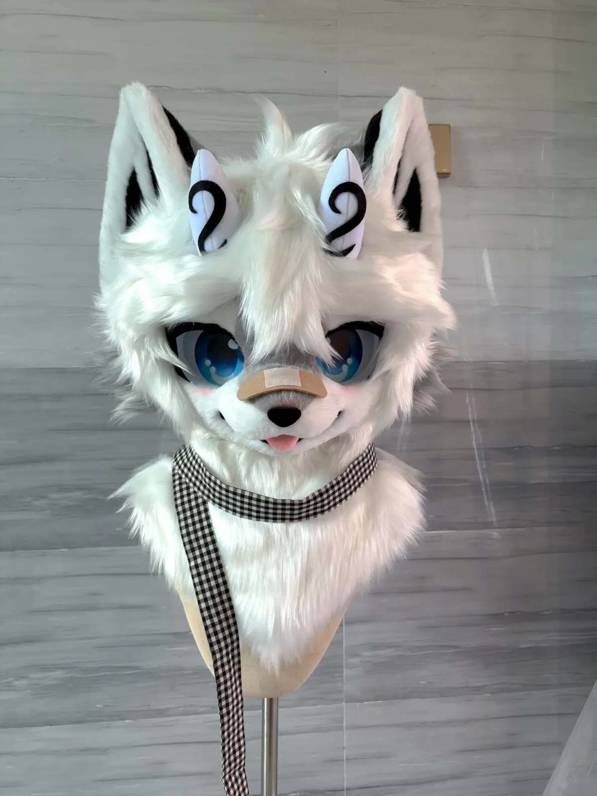Cloud Swirl Kemono Fursuit Head thumbnail 7