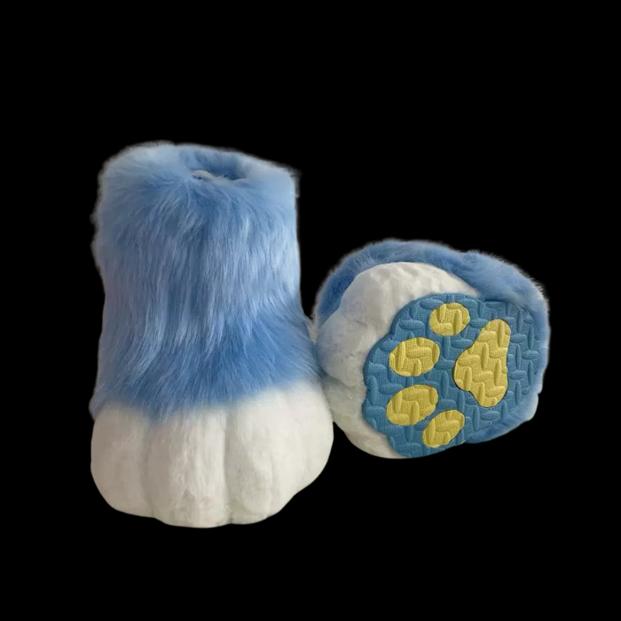 Cloudstep Plush Fursuit Feet Paws thumbnail 5