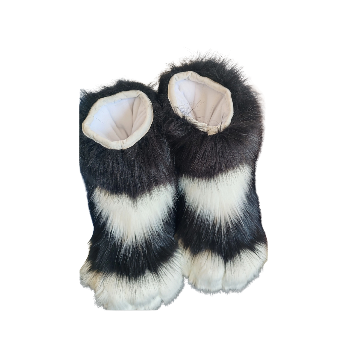 Cloudstep White Fursuit Foot Paws thumbnail 3