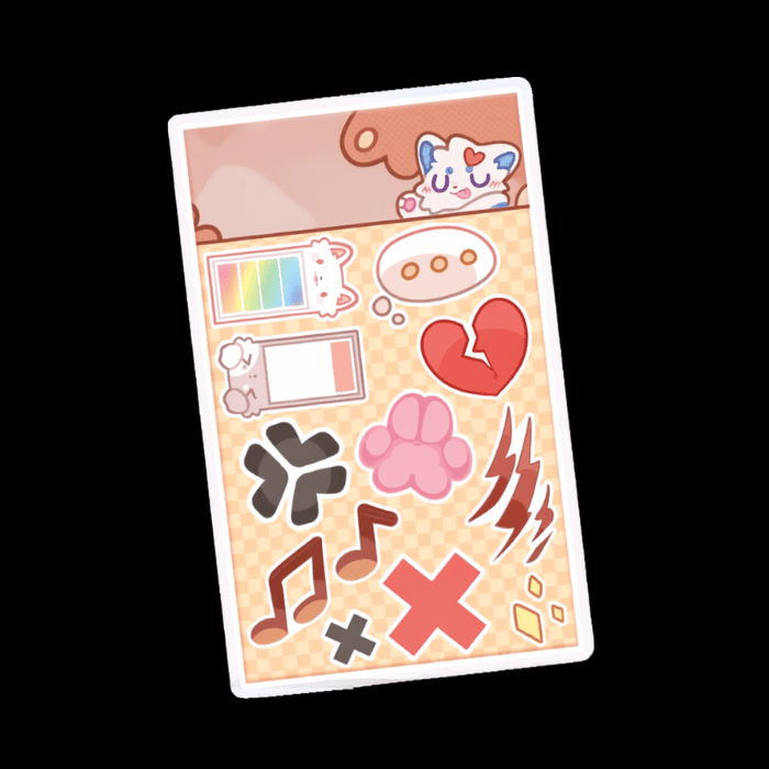 Comic Thought Bubble Sticker Pack thumbnail 1