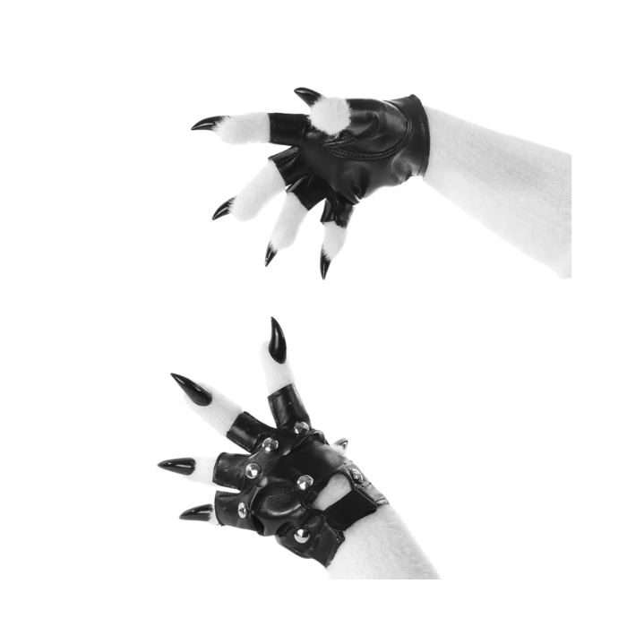 Crimson Beast Claw Paw Gloves thumbnail 1