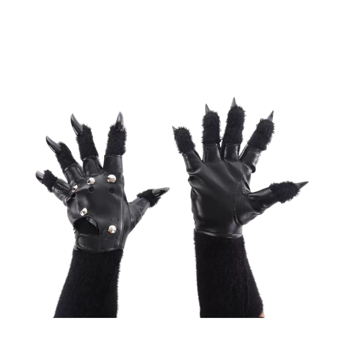 Crimson Beast Claw Paw Gloves thumbnail 4