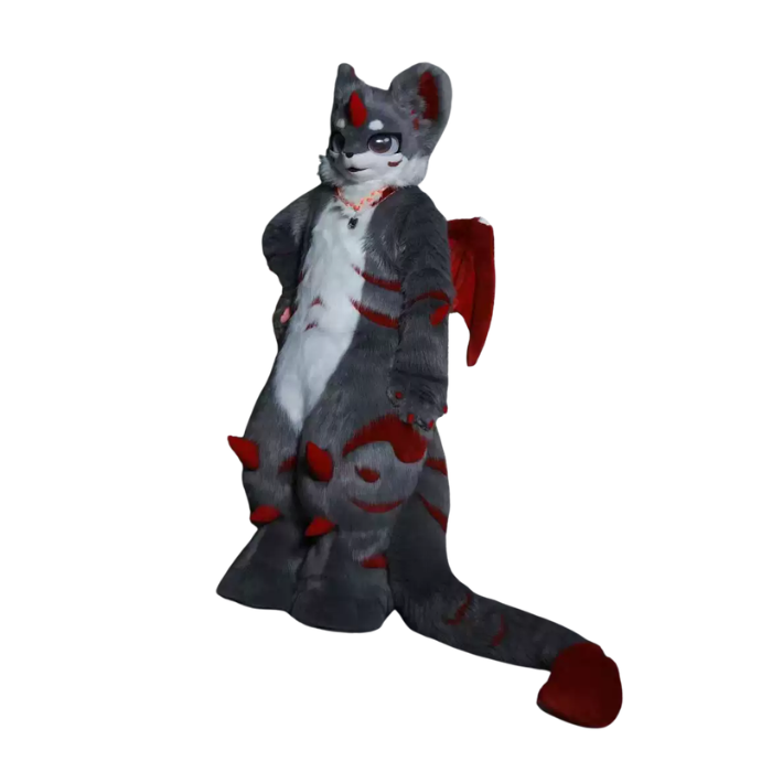 Crimson Rift Kemono Dragon Fullsuit thumbnail 3