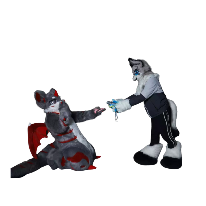 Crimson Rift Kemono Dragon Fullsuit thumbnail 4