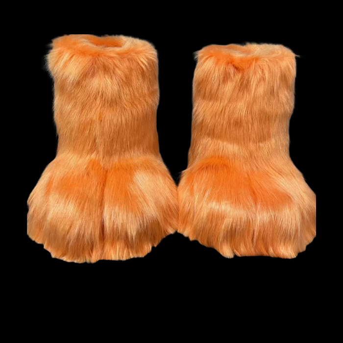 Custom Plush Fursuit Feet Paws thumbnail 5