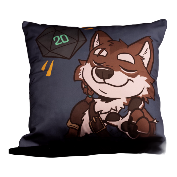 Dreamy Wolf Pillow
