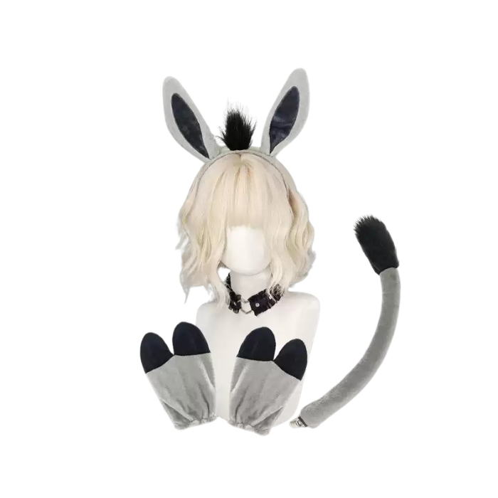 Duskhopper Donkey Ears, Hooves & Tail Fursuit Bundle