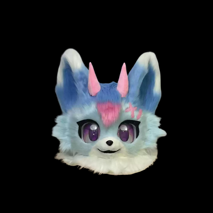 Emberhorn Kemono Fursuit Head thumbnail 3
