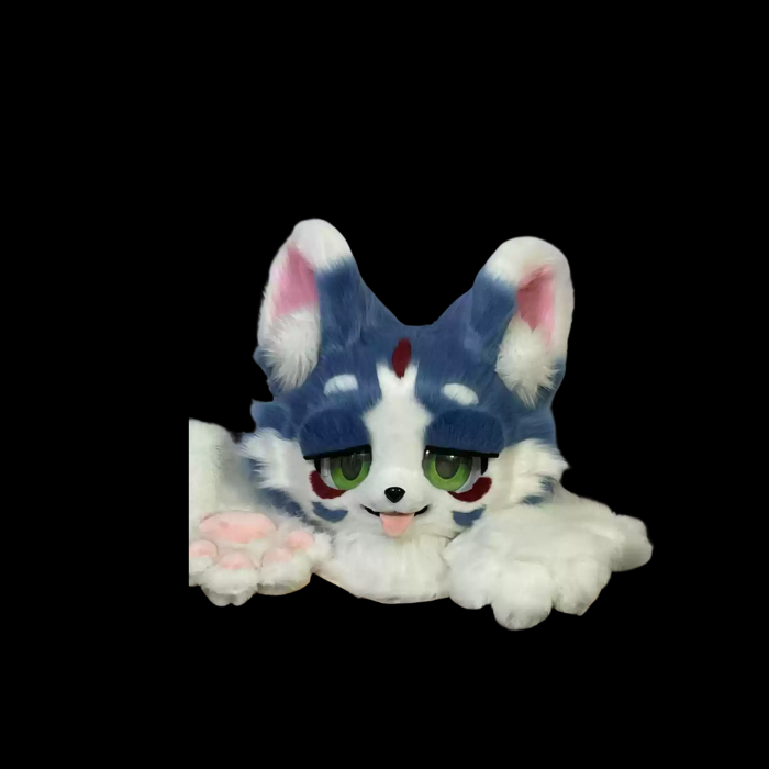 Emberhorn Kemono Fursuit Head thumbnail 5