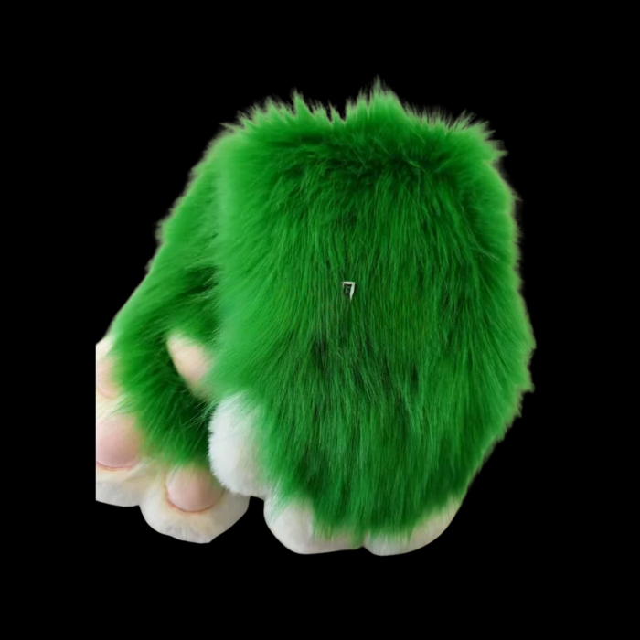 Fluffy Fur Fursuit Paw Gloves thumbnail 11