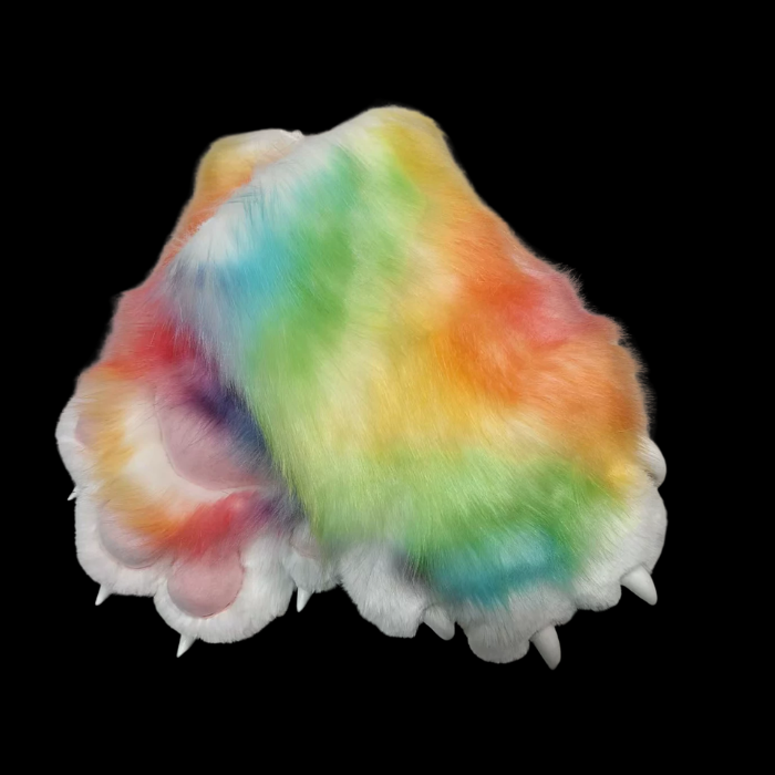 Fluffy Fur Fursuit Paw Gloves thumbnail 14
