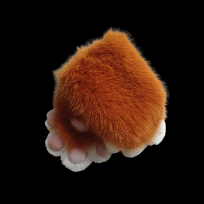 Fluffy Fur Fursuit Paw Gloves thumbnail 22