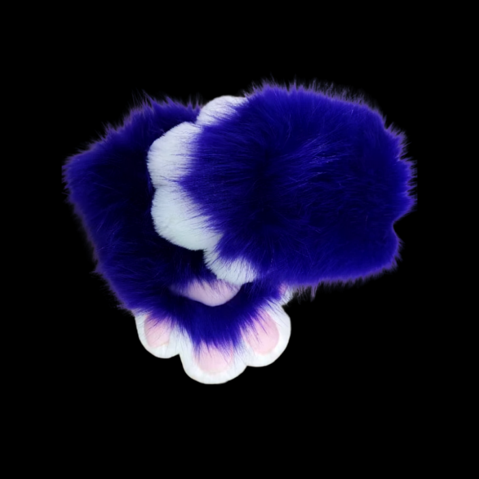 Fluffy Fur Fursuit Paw Gloves thumbnail 7