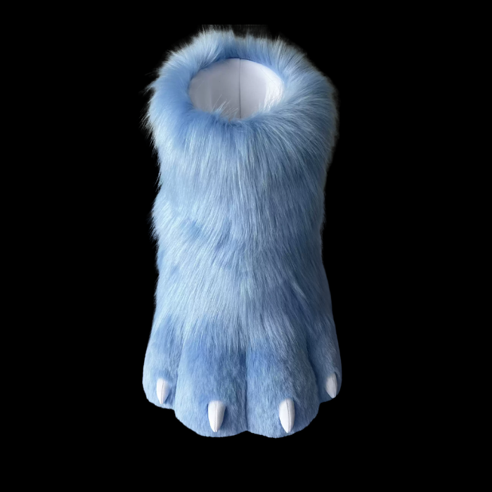 Frostblue Custom Fursuit Foot Paws