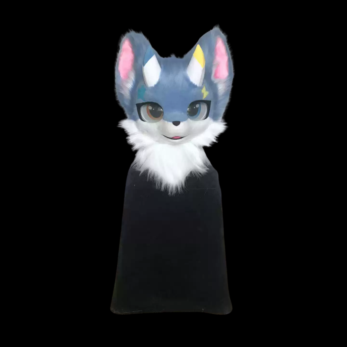 Frostcrest Horned Dragon Fursuit Set