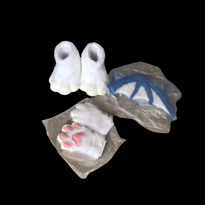 Frostcrest Horned Dragon Fursuit Set thumbnail 4