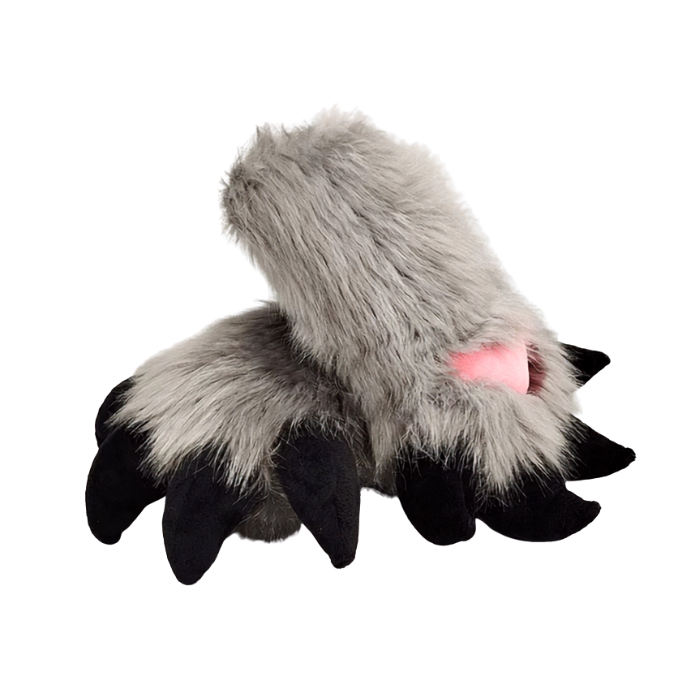 Frostfang Furry Beast Claw Cosplay Gloves thumbnail 2