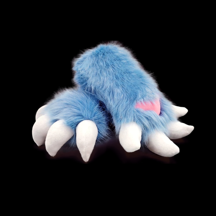 Frostfang Furry Beast Claw Cosplay Gloves thumbnail 7