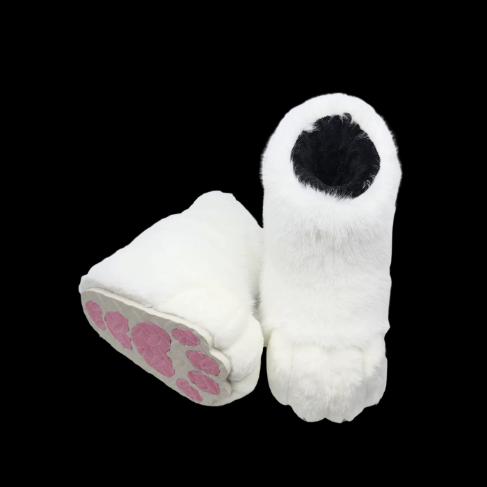Furry Animal Paw Shoes thumbnail 1