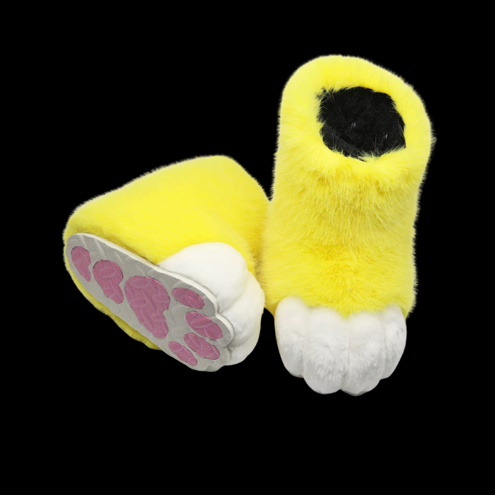 Furry Animal Paw Shoes thumbnail 11