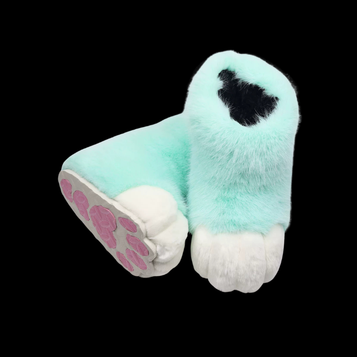 Furry Animal Paw Shoes thumbnail 13