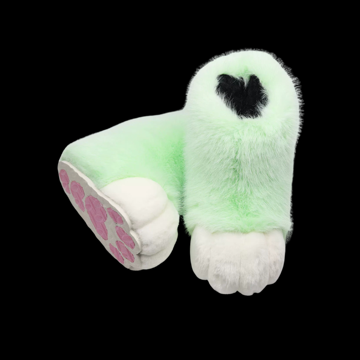 Furry Animal Paw Shoes thumbnail 14