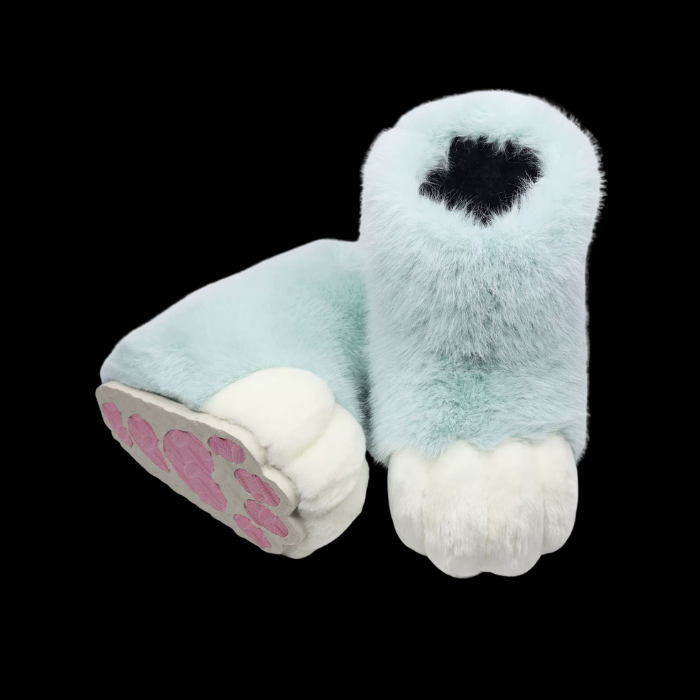 Furry Animal Paw Shoes thumbnail 15