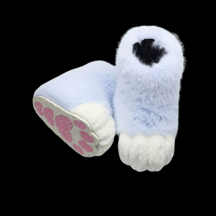 Furry Animal Paw Shoes thumbnail 16