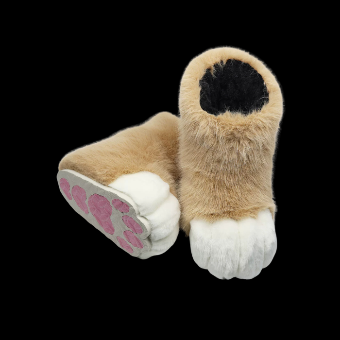 Furry Animal Paw Shoes thumbnail 3