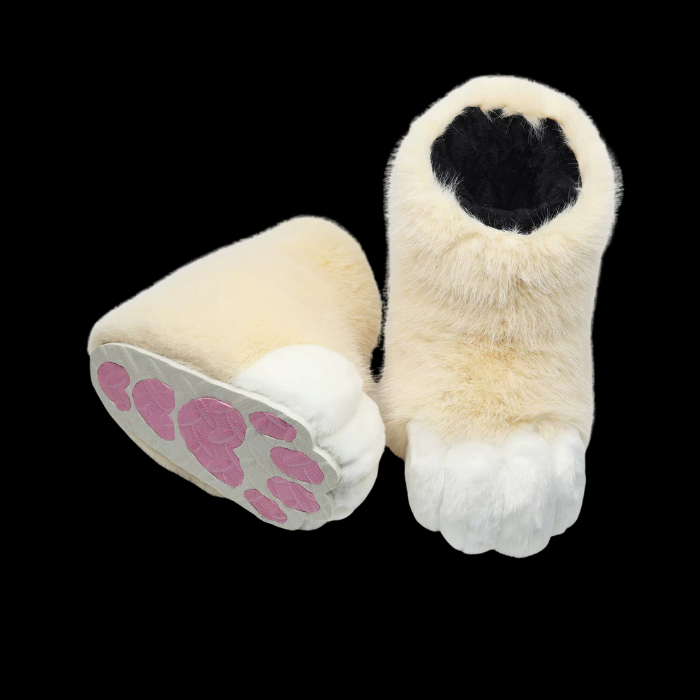 Furry Animal Paw Shoes thumbnail 5